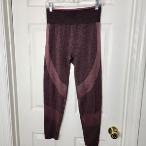 Pink Sport by‎ Victoria Secret Brown Seamless Yoga Workout Leggings L